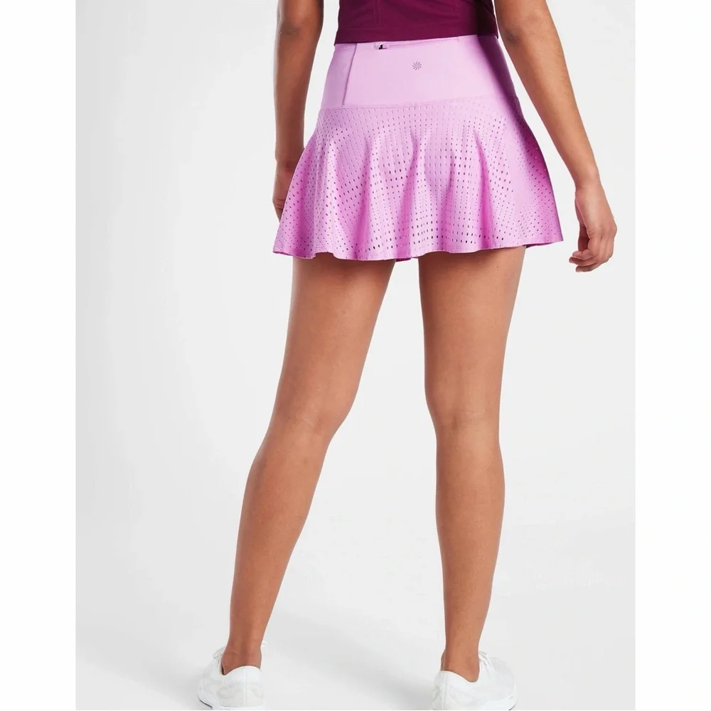Athleta Pink “Opaque Lilac” A-Game 14” Skort NWT SZ 1X - Picture 2 of 16
